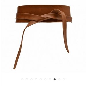 ADA leather wrap belt